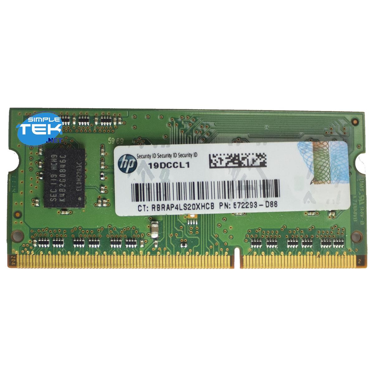 SAMSUNG DDR3 1.5V 2GB 1333MHZ SODIMM Memory Module RAM Notebook PC - Picture 2 of 4