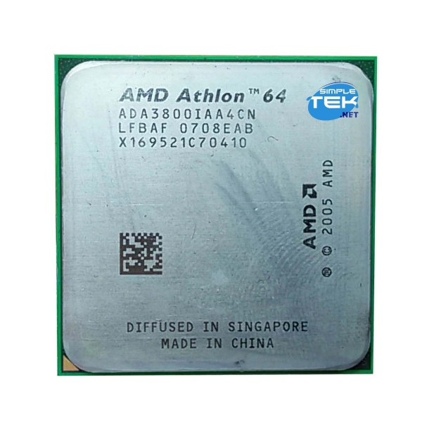 PROCESSORE AMD ATHLON 64 3800+ SOCKET AM2 2,00GHZ CPU TRAY ADA3800IAA4CN