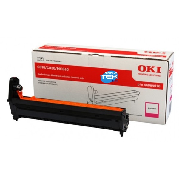 OKI TONER ORIGINALE MAGENTA DRUM C810 C830 C801 MC851 MC860 MC861 44064010