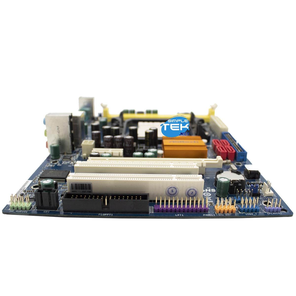 Asrock N68-S Placa Base Micro-ATX AM2 AM2+ AM3 DDR2 RS232 Serial Reacondicionado - Imagen 4 de 7