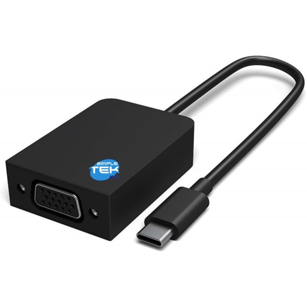 MICROSOFT SURFACE 1858 ADATTATORE TYPE-C USB-C TO VGA CONVERTITORE CAVO