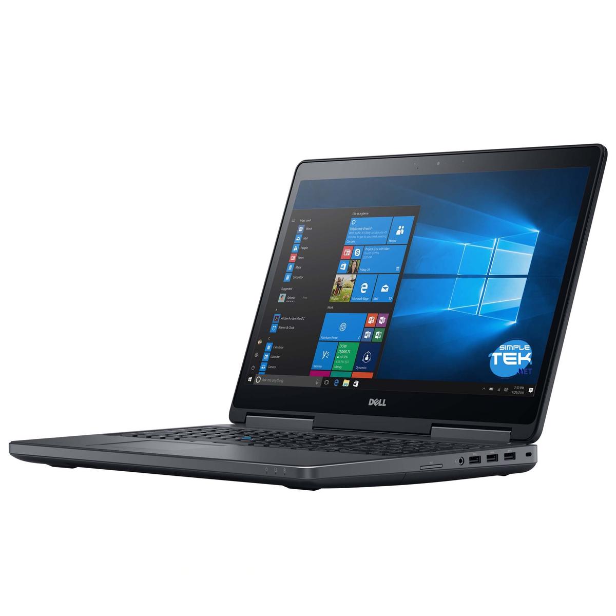 Dell Precision 7520 Workstation 15,6 " Touchscreen Xeon Quadro M2200 4GB (Touch