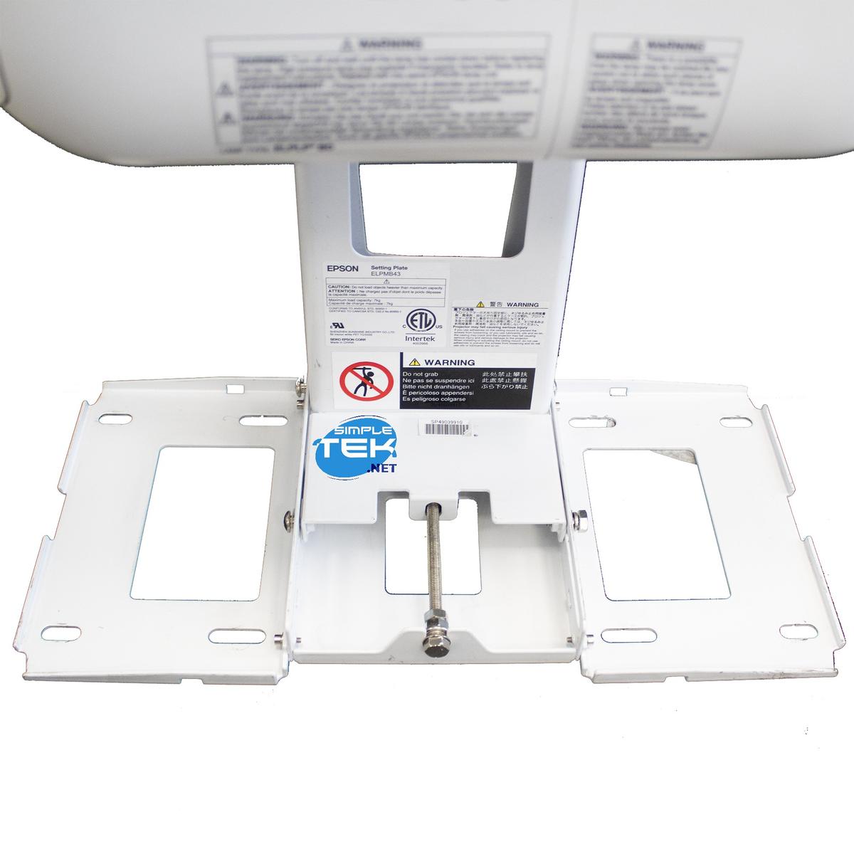 Epson EB-1430WI Projecteur Beamer Optique Ultra-Corta De Plafond Murale - Photo 3/9
