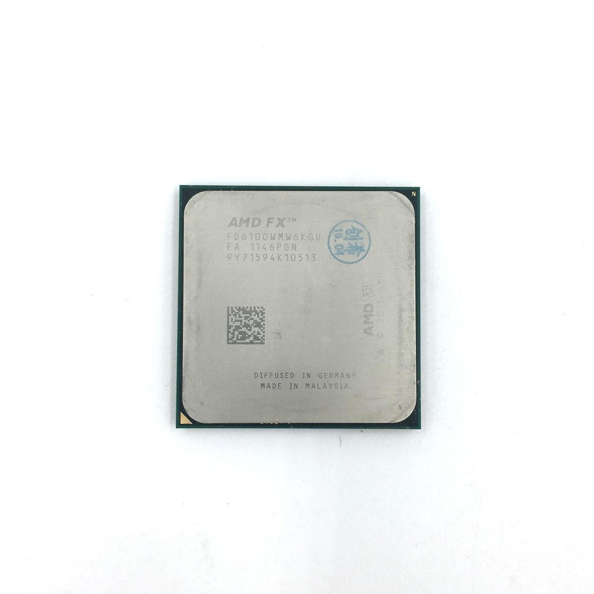 Processor AMD FX-6100 AM3 + Six Core 3.30GHZ Black Edition FD6100WMW6KGU - Picture 5 of 5