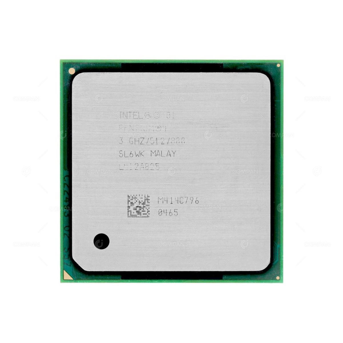 PC CPU PGA478 Intel Pentium 4 3,00GHZ SL6WK Pga 478 Processor Socket Laptop - Picture 3 of 4