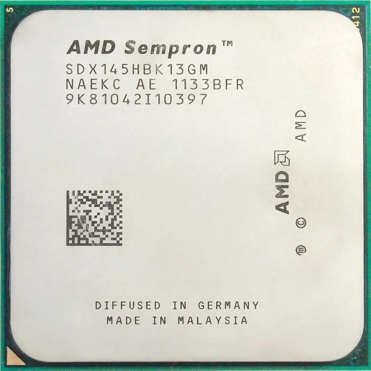 AMD Sempron 145 AM2+AM3 SDX145HBK13GM 2.8GHZ Processor Single Core - Picture 2 of 4