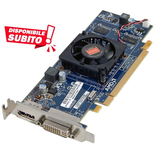 SCHEDA VIDEO AMD RADEON HD 6450 512MB DDR3 LP LOW PROFILE ATI-102-C26405(B)