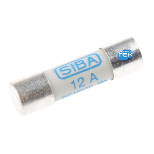 SIBA 5017906.25 FUSIBILE 25A 660VAC 10,3 X 38 MM CERAMICO CILINDRICO