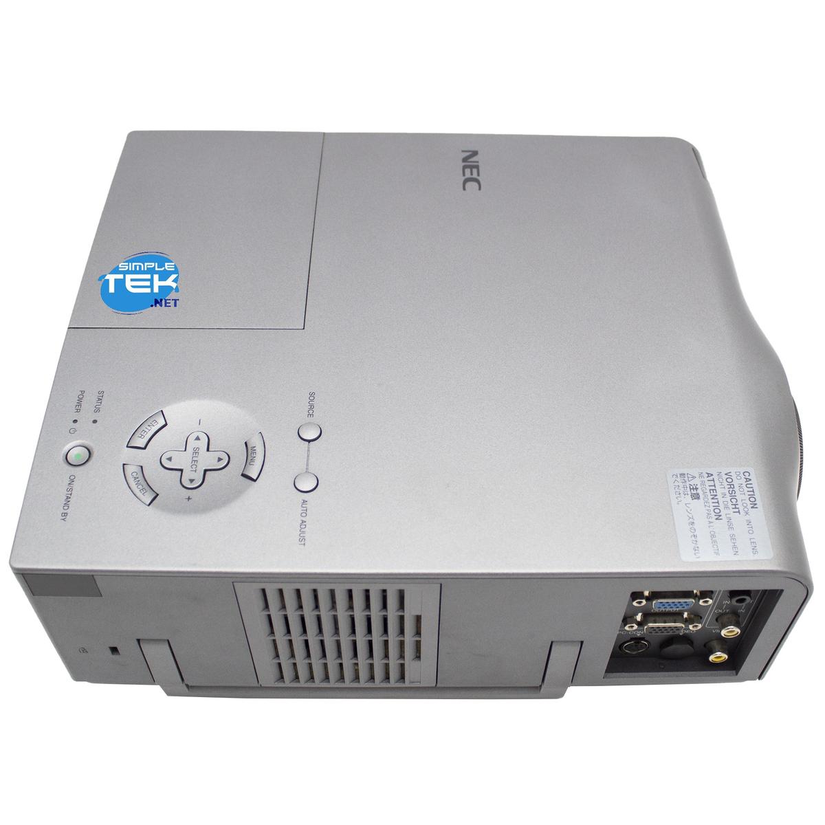 Nec VT650 Video Projector 1500 Lumens VGA Rca Projector Laptop - Picture 7 of 8