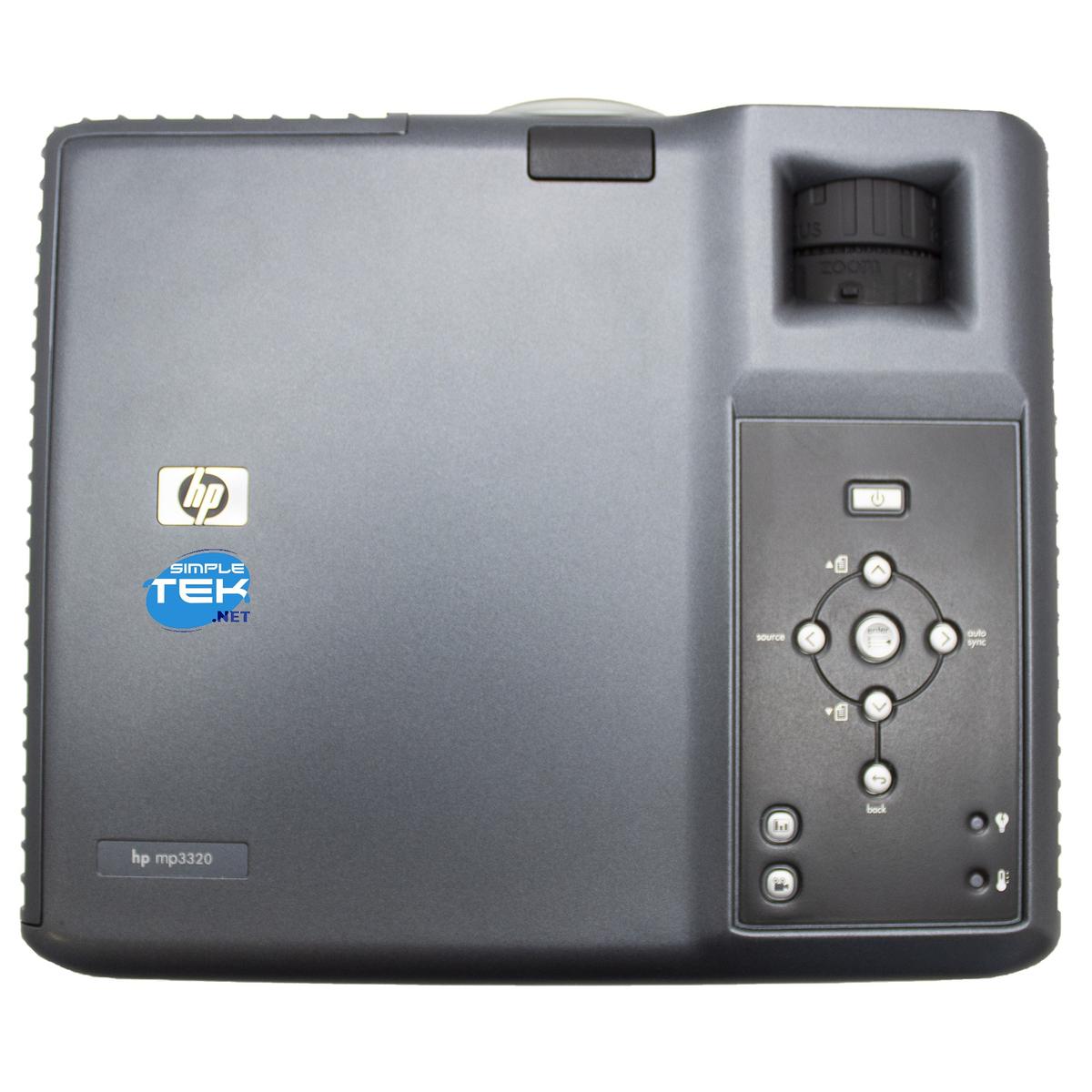 HP MP3320 Mini Projector Portable VGA DLP Rca With Remote - Picture 6 of 9