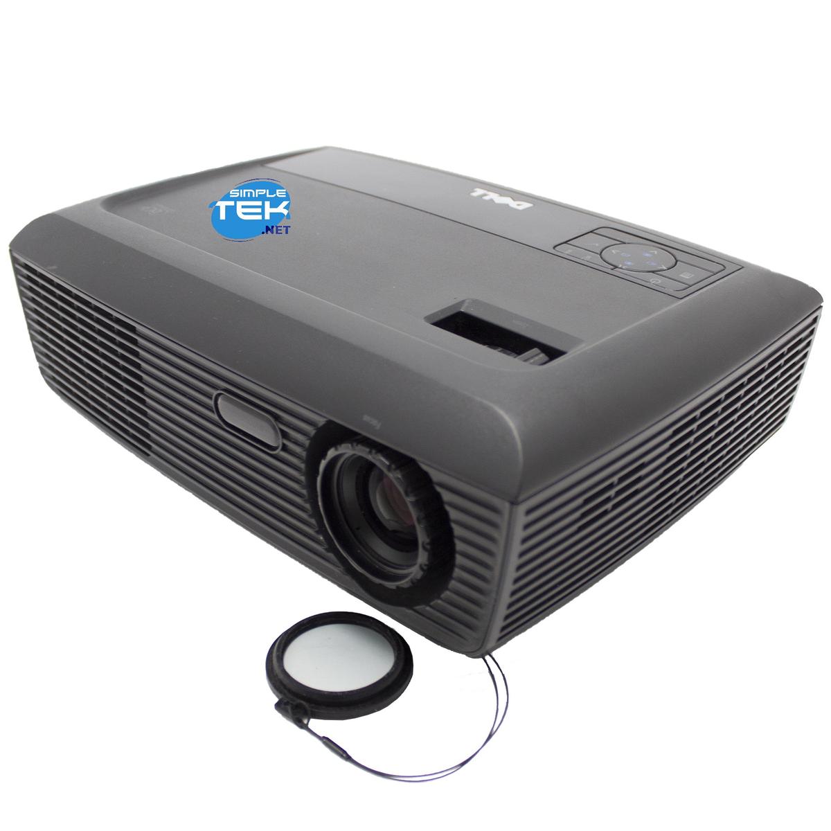 Dell 1410X DLP Projector VGA S-VIDEO Rca 2700 Lumens Without Remote - Picture 3 of 8