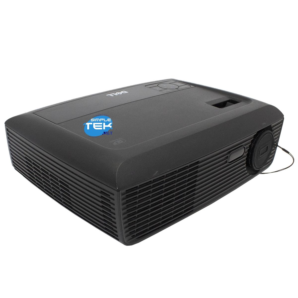 Dell 1410X DLP Projector VGA S-VIDEO Rca 2700 Lumens Without Remote - Picture 4 of 8
