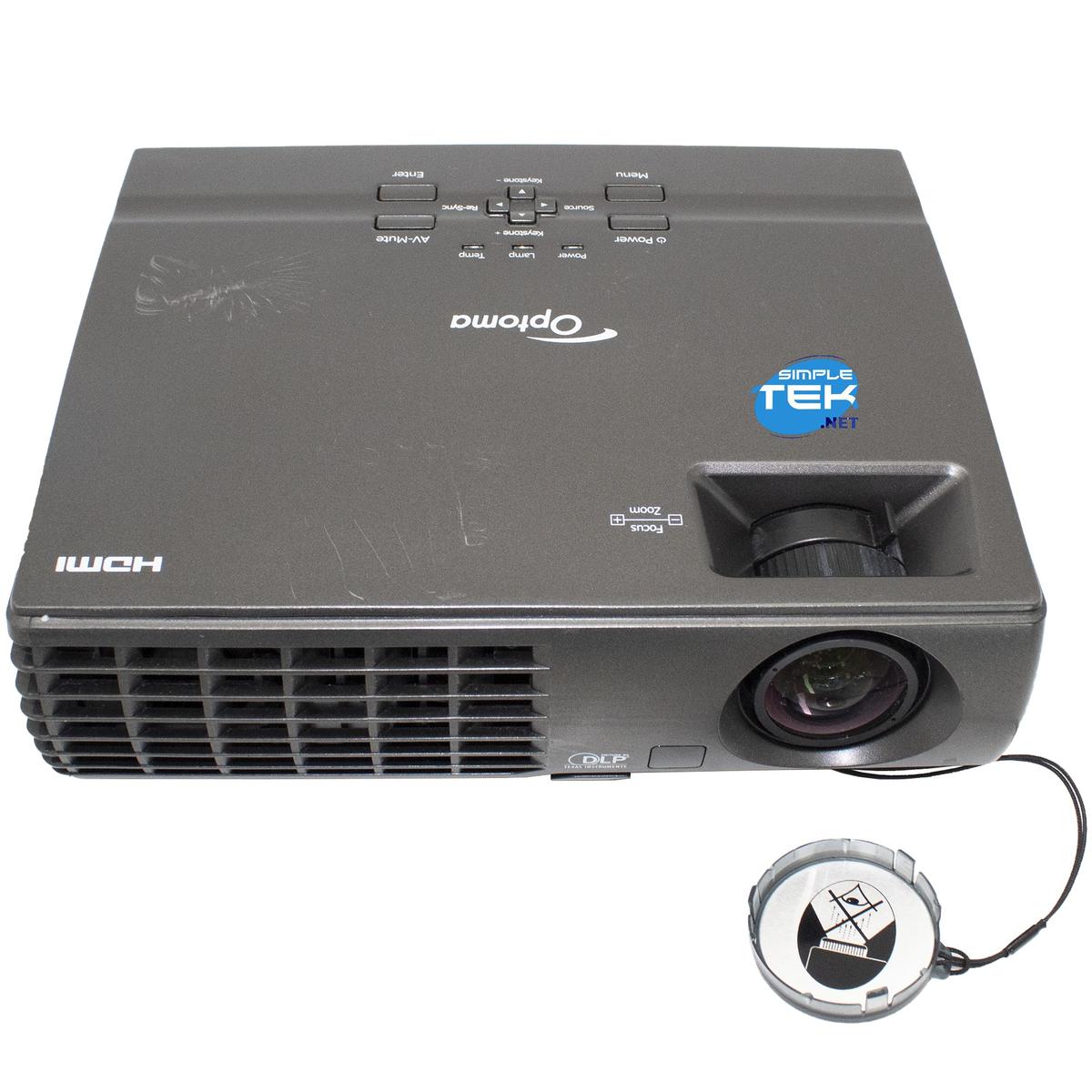 Optoma Ep7155 Projector HDMI DLP VGA Rca Portable Mini Video Projector_ - Picture 2 of 8