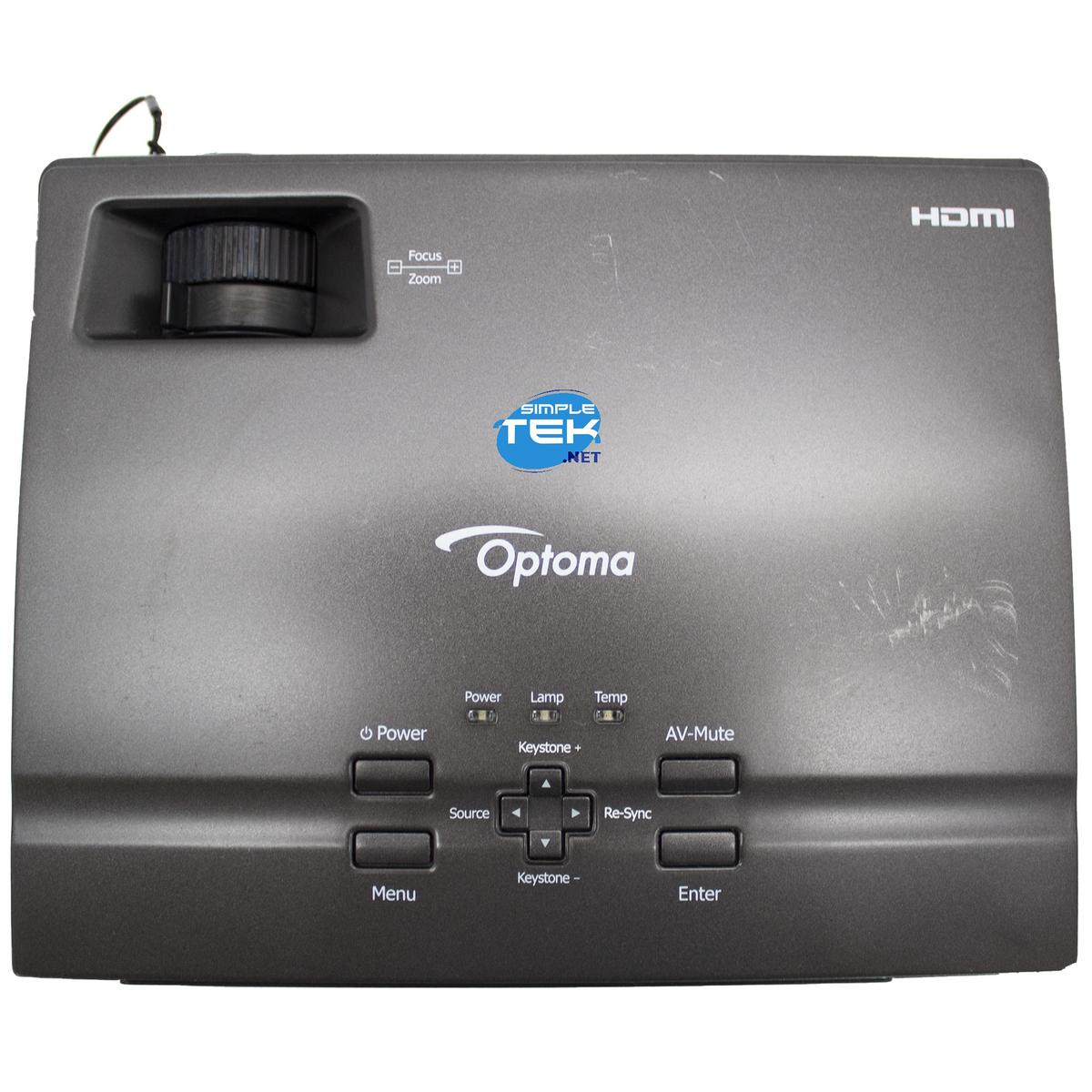 Optoma Ep7155 Projector HDMI DLP VGA Rca Portable Mini Video Projector_ - Picture 6 of 8