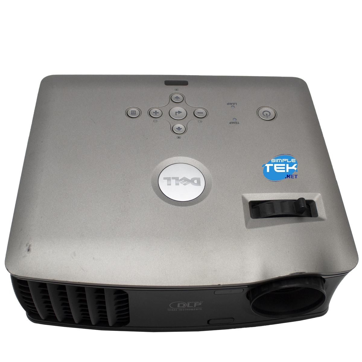 Dell 1800MP Video Projector VGA Portable 2100 Ansi Lumens Without Remote Control - Picture 2 of 8