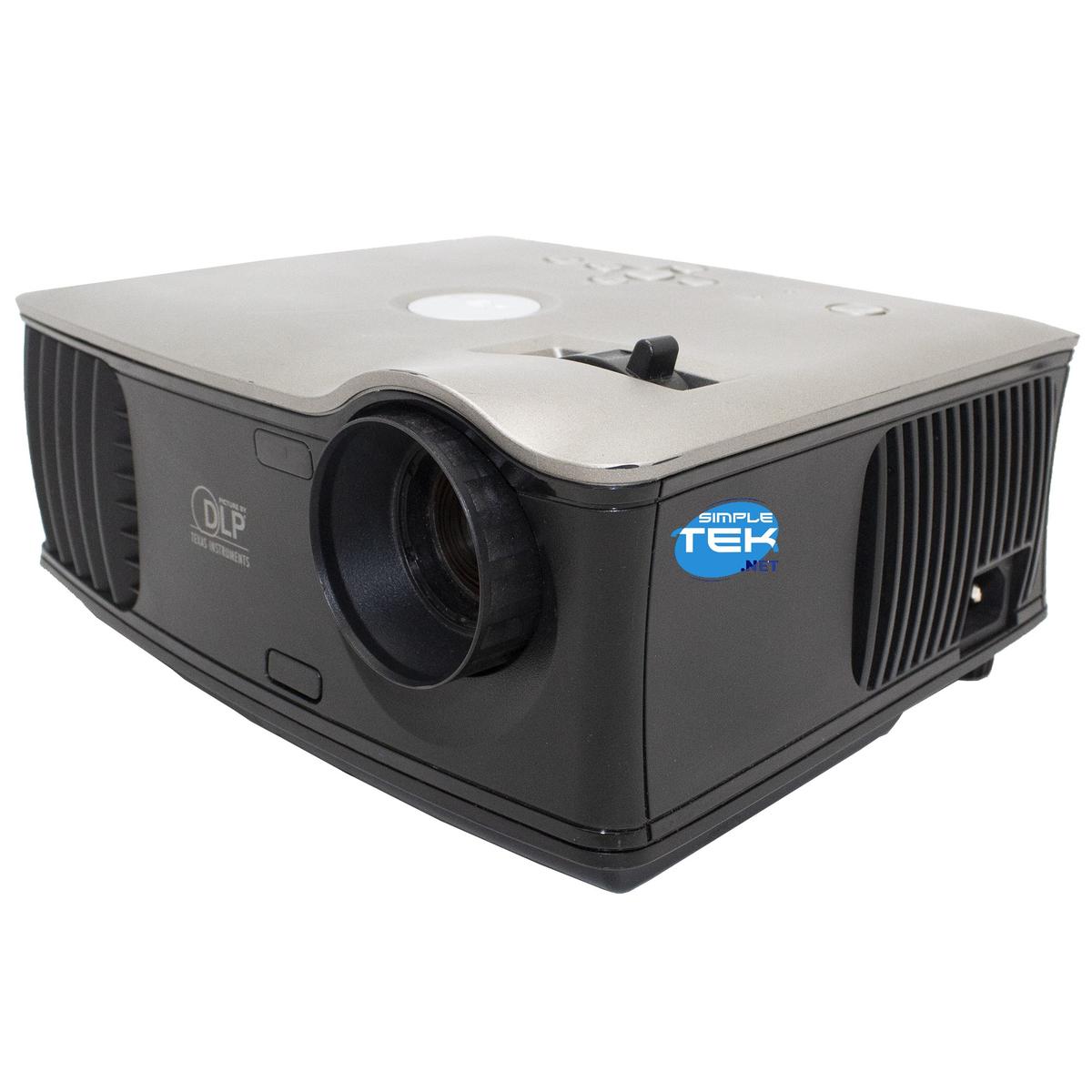 Dell 1800MP Video Projector VGA Portable 2100 Ansi Lumens Without Remote Control - Picture 3 of 8