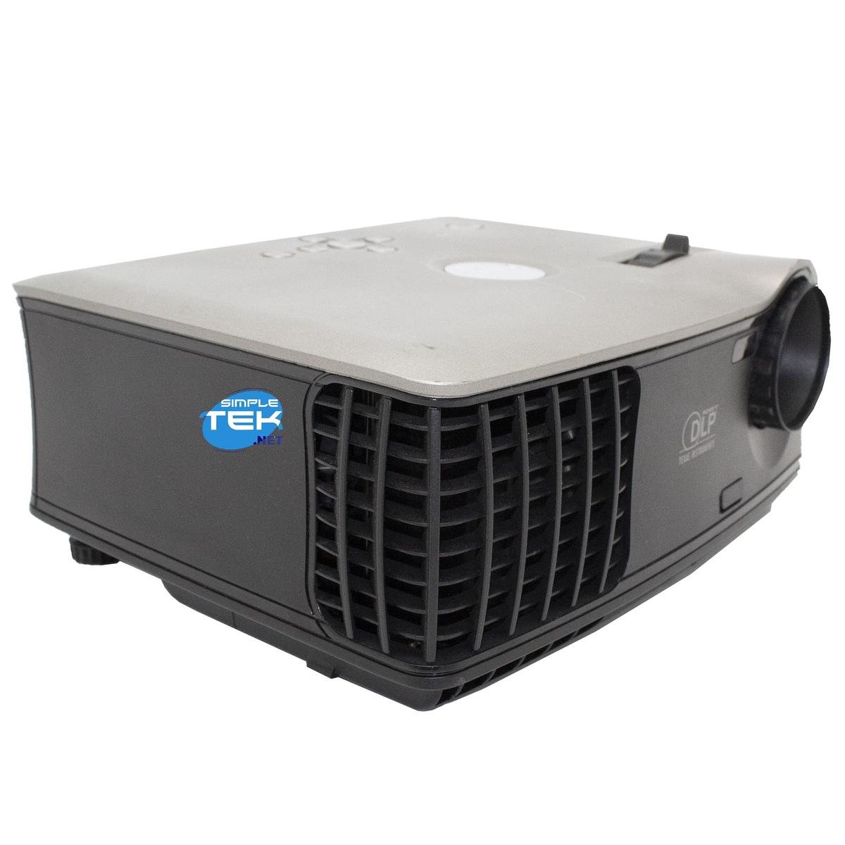 Dell 1800MP Video Projector VGA Portable 2100 Ansi Lumens Without Remote Control - Picture 4 of 8