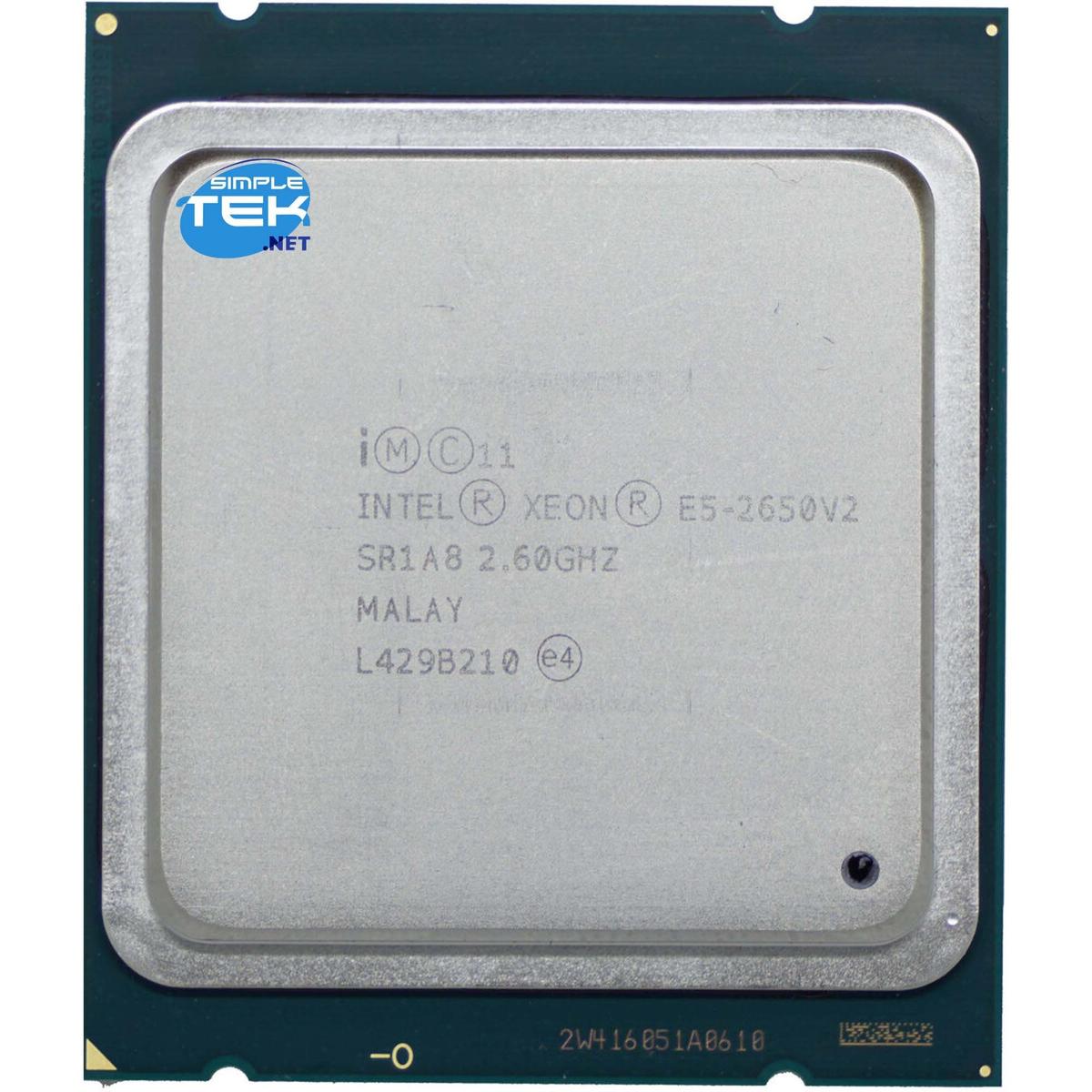 Intel Xeon E5-2650 V2 LGA2011 LGA 2011 CPU Processor SR1A8 2.60GHZ 8C/16T - Picture 1 of 5