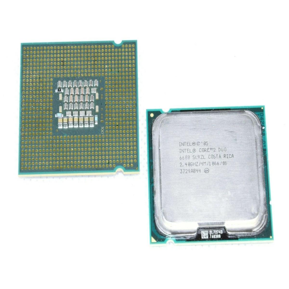 Intel Pentium E6600 3,06Ghz CPU Processor LGA775 LGA 775 Slgug Dual - Picture 2 of 3