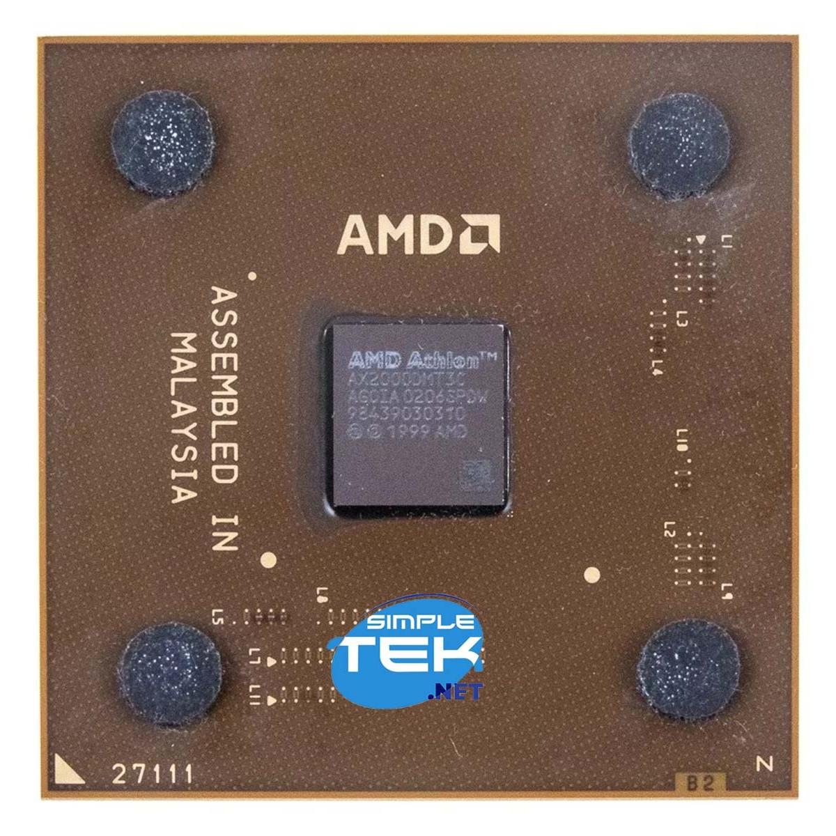 Processor AMD Athlon XP 2000+ Socket 462 1,67GHZ CPU Tray AX2000DMT3C - Picture 1 of 4