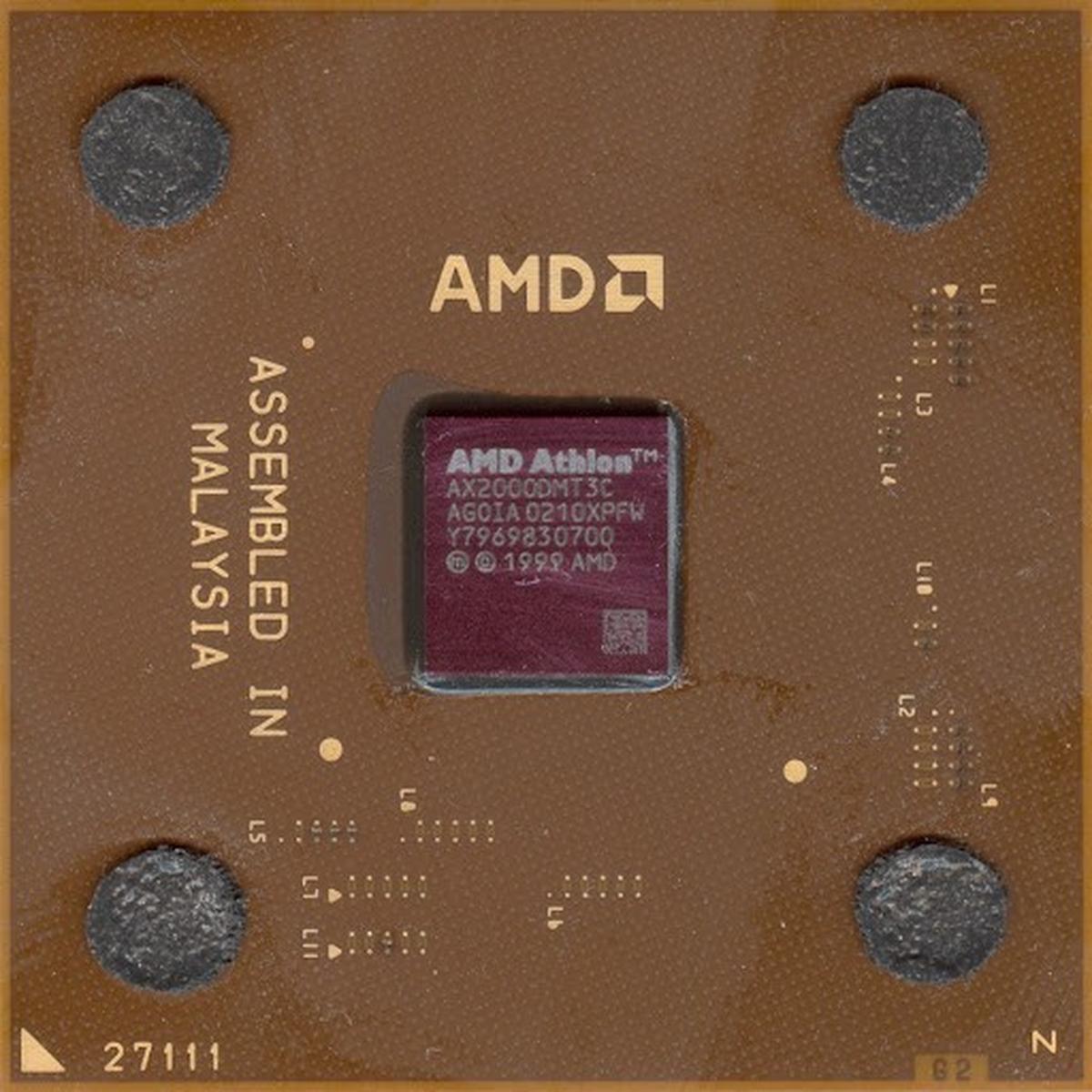 Processor AMD Athlon XP 2000+ Socket 462 1,67GHZ CPU Tray AX2000DMT3C - Picture 4 of 4