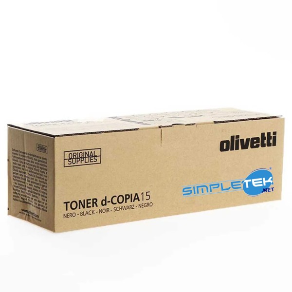 OLIVETTI B0360 TONER ORIGINALE D-COPIA 15 20 NERO