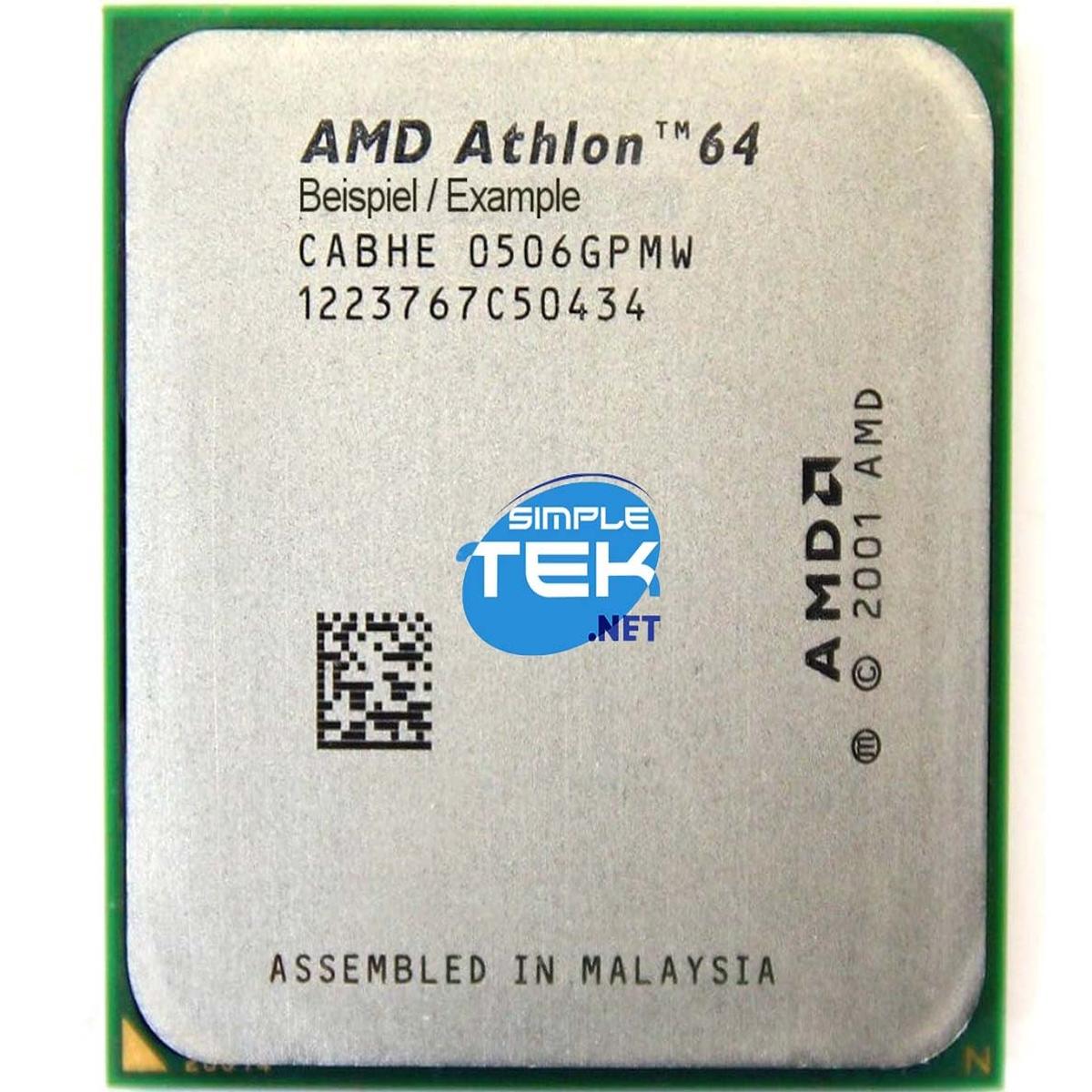 Processor AMD Athlon 64 3200 +ADA3200IAA4CN Socket AM2 2,00GHZ CPU Tray - Picture 1 of 4