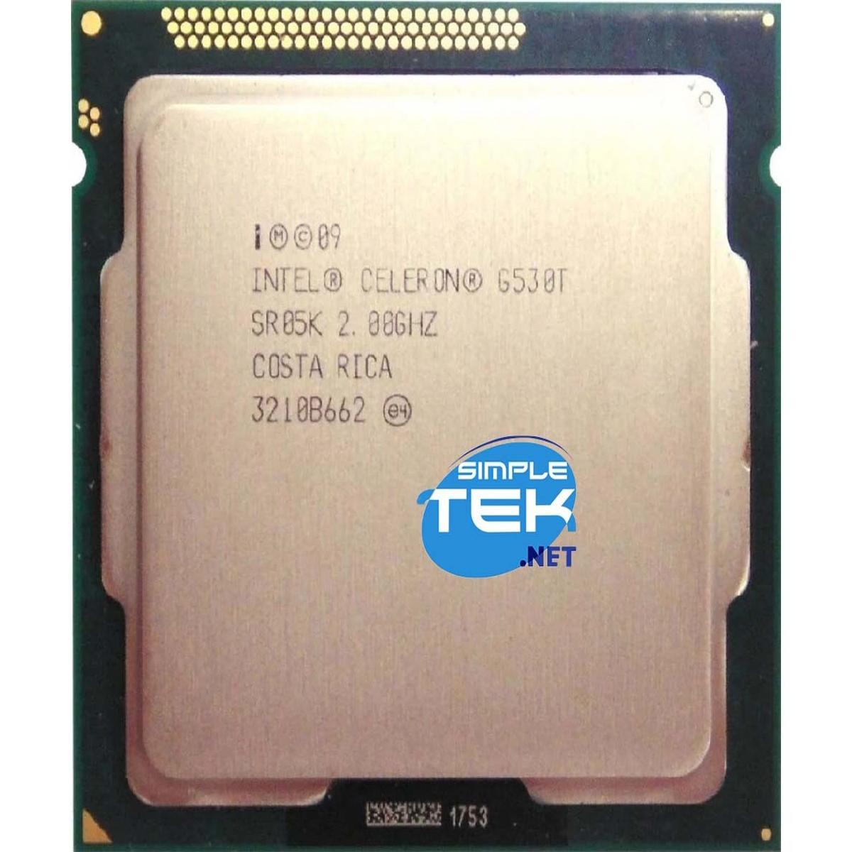 Intel Celeron G530T SR05K 2,00GHZ Dual Core 35W Tdp LGA1155 LGA 1155 Processors - Picture 1 of 4
