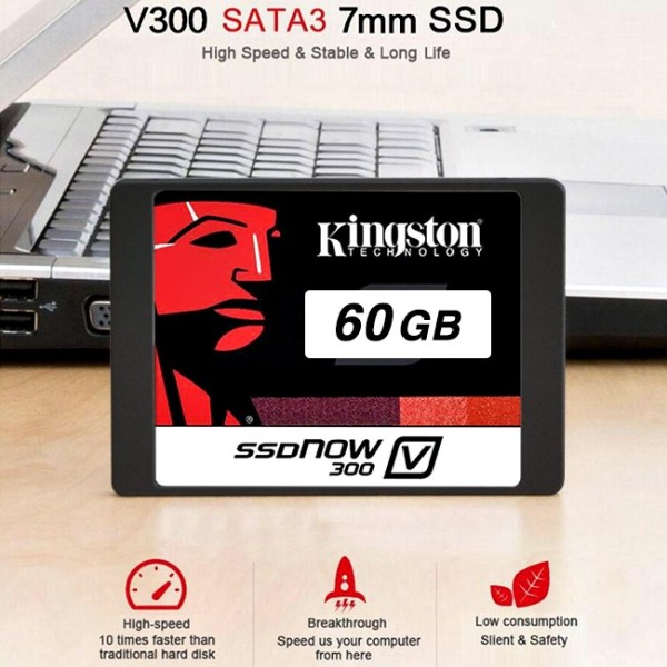 SSD 60GB 2,5" SATA LAPTOP DESKTOP KINGSTON SSDNOW V300 SV300S37A/60G