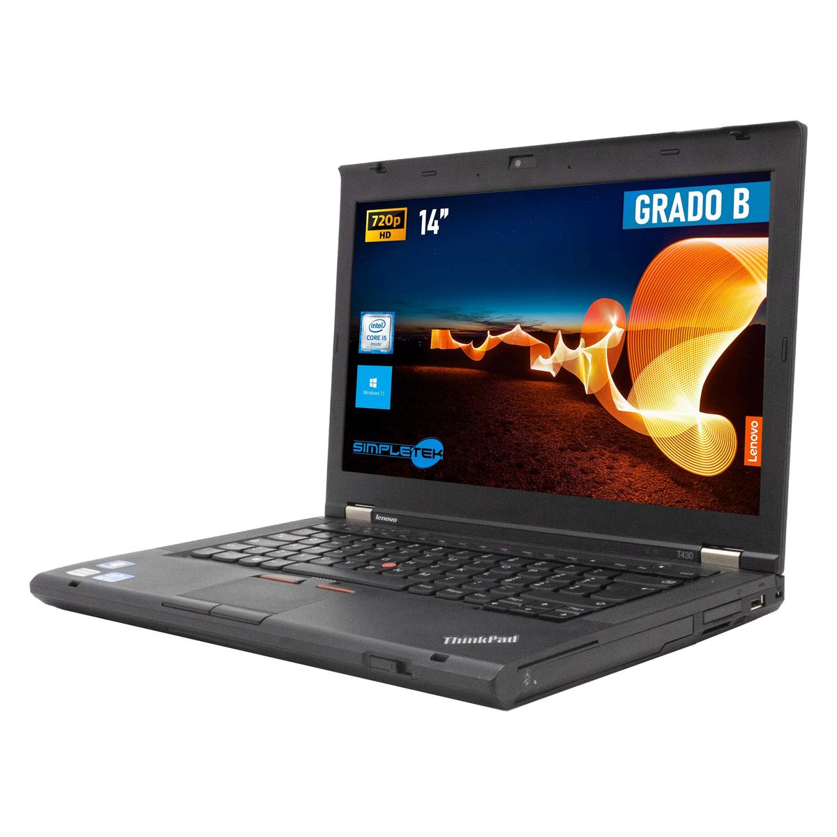 Lenovo T430 I5 14" 4gb 2tb Windows 11 Pro Teclado Layout Italian Renovado - Imagen 1 de 4