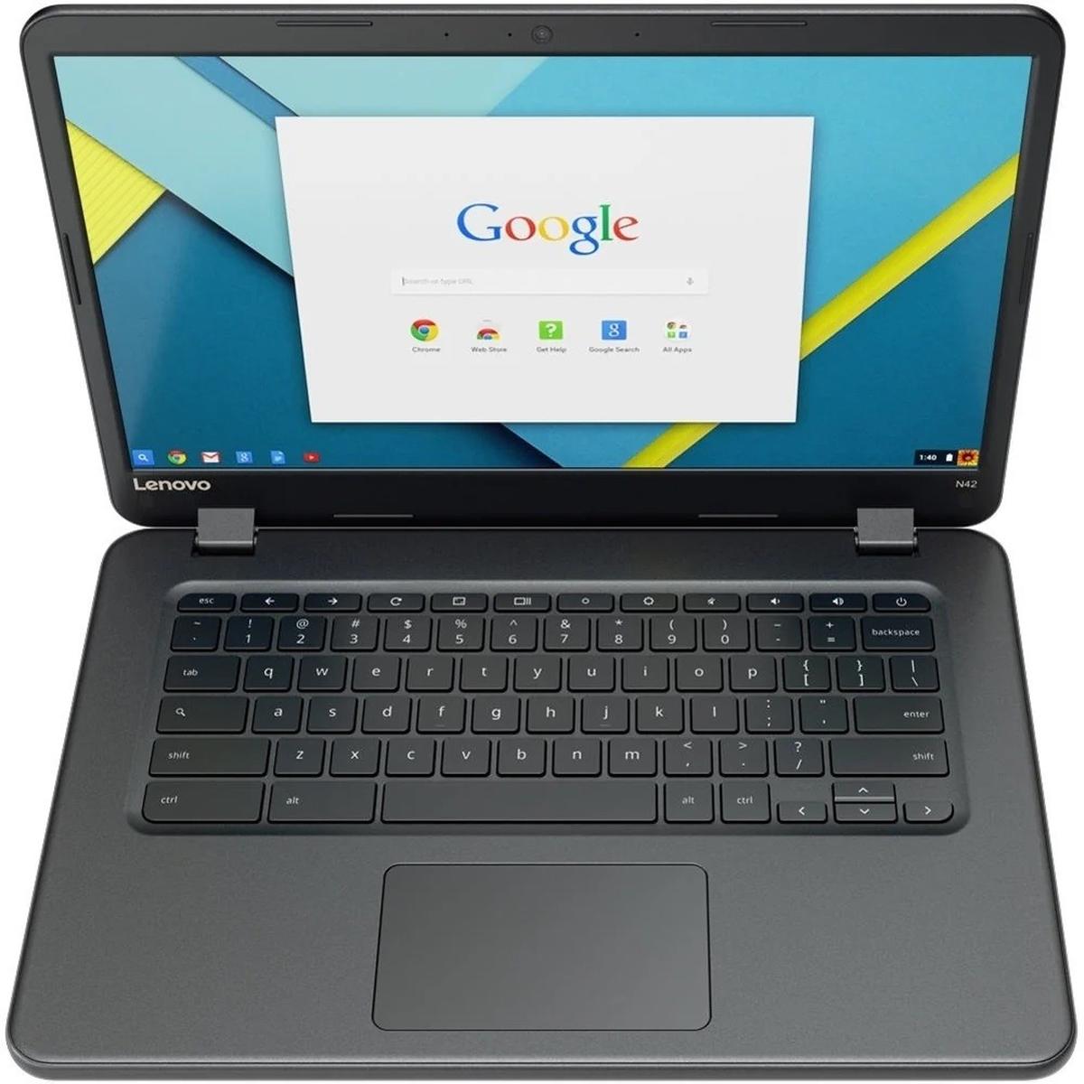 Lenovo N42-20 Chromebook 14" 4Gb 32Gb Intel Italian Keyboard Notebook Chromeos - Picture 4 of 7