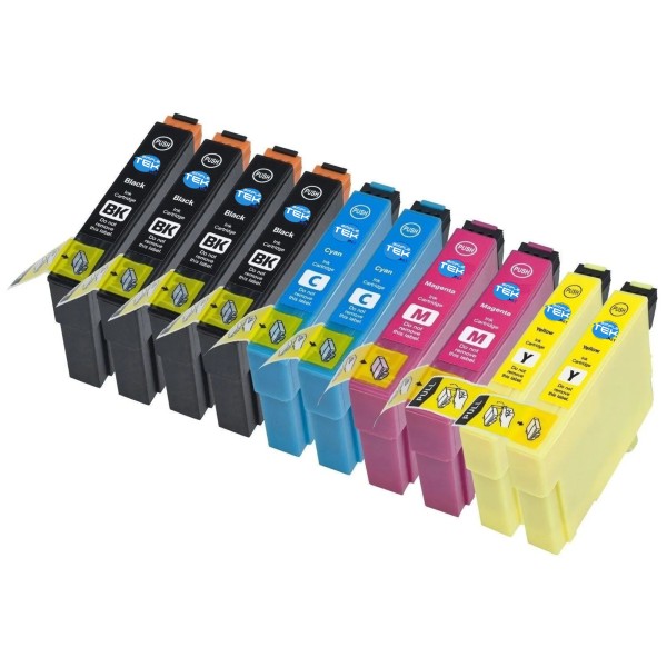 10 X CARTUCCE T2991 T2992 T2993 T2994 COMPATIBILI PER EPSON XP-235 XP-332