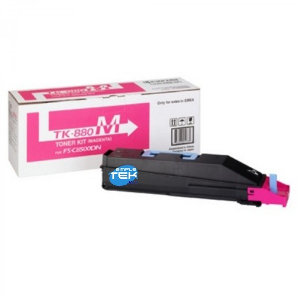 KYOCERA TK-880K TONER ORIGINALE MAGENTA PER FS-C8500DN TK880