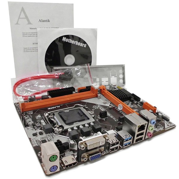 SCHEDA MADRE MICRO-ATX COLORFUL ALANTIK B75MBM HDMI DDR3 LGA 1155