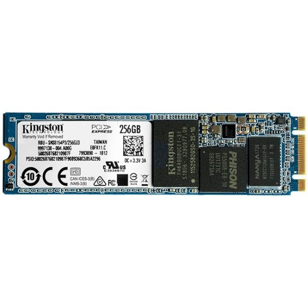 SSD 256GB M.2 SATA PER LAPTOP E DESKTOP TOP PERFORMANCE KINGSTON BULK