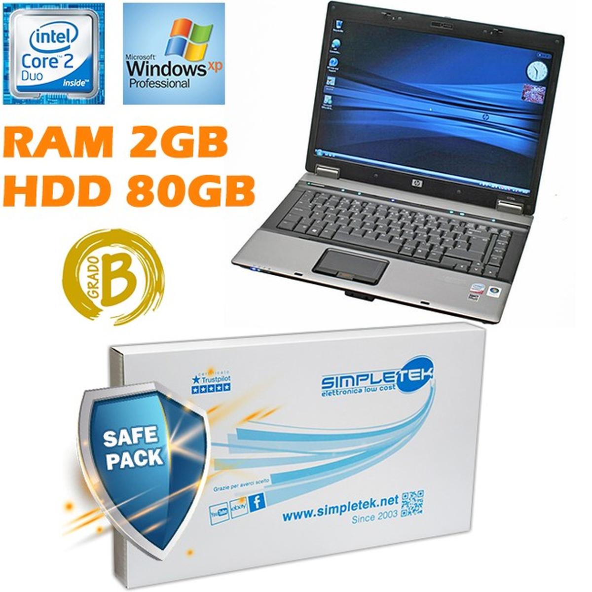 HP ProBook 6730B Notebook 2 Duo 15.4" 2GB HDD 80GB RS232 Windows XP