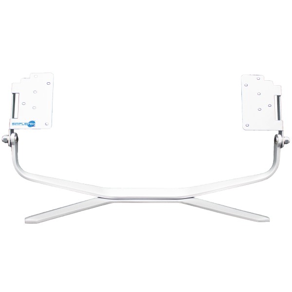 BASE SUPPORTO STAND AIO ALL IN ONE SIMPLETEK 27" CURVO BIANCO TELAIO CASE