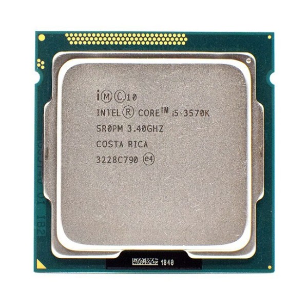 PROCESSORE CPU PC DESKTOP INTEL CORE I5 3570K LGA 1155 QUADCORE 3,8 GHZ BULK