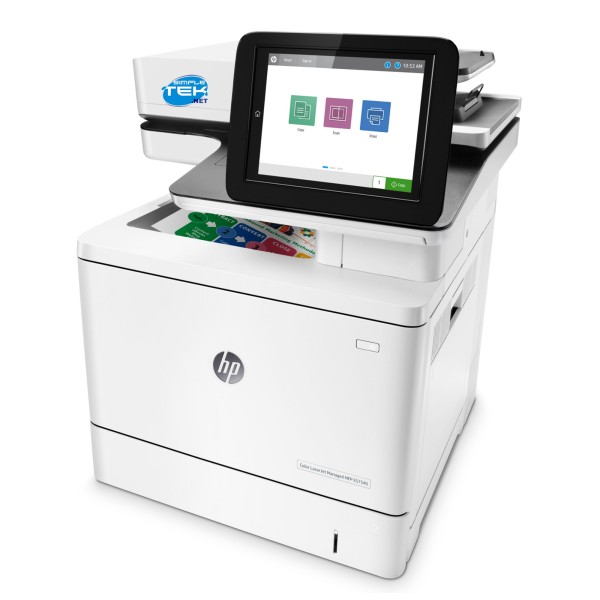 HP E57540c COLOR LASERJET MANAGED STAMPANTE UFFICIO MULTIFUNZIONE ADF SCANNER