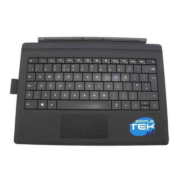 MICROSOFT TASTIERA ORIGINALE SURFACE PRO 3 4 5 6 7 LAYOUT QWERTY INGLESE UK