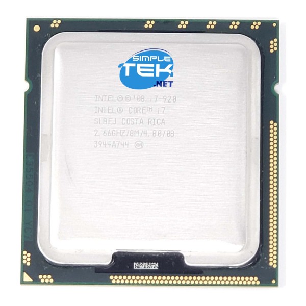 INTEL i7 920 SLBEJ 2,66GHZ 4C/8T LGA1366 LGA 1366 PROCESSORE CPU 130W TDP