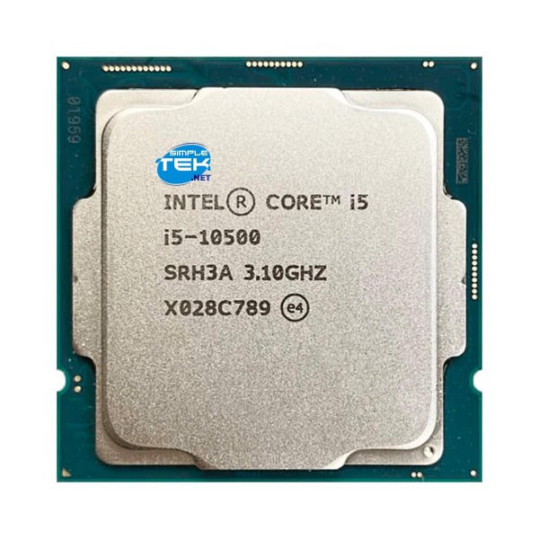 PROCESSORE CPU INTEL CORE i5 10500 LGA 1200 LGA1200 BULK TRAY COMPUTER FISSO 10°