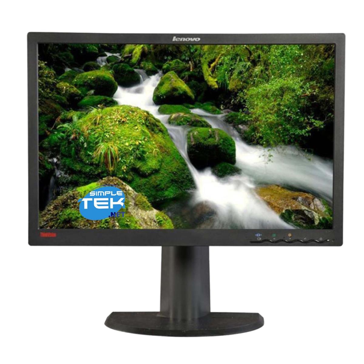 Lenovo L2240PWD Monitor 22 " 16:10 VGA DVI Screen LCD Display Vesa Computer / - Picture 1 of 5
