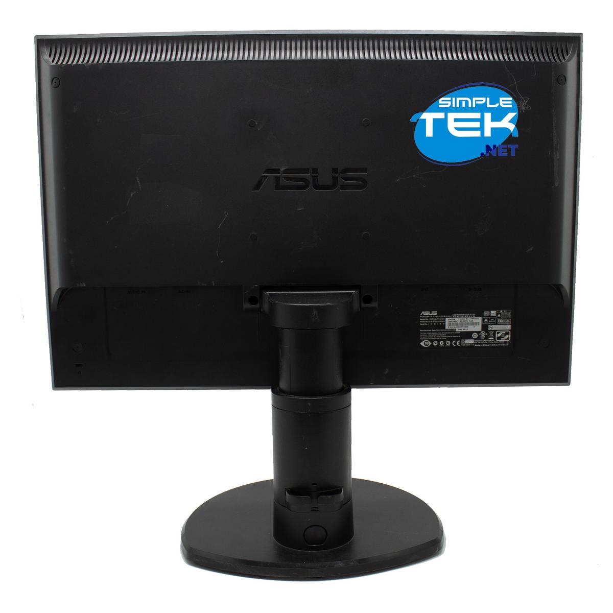 Asus VW226TL 22 " LCD 16:10 Degree C Black DVI VGA Audio IN + Cables Items - Picture 3 of 6