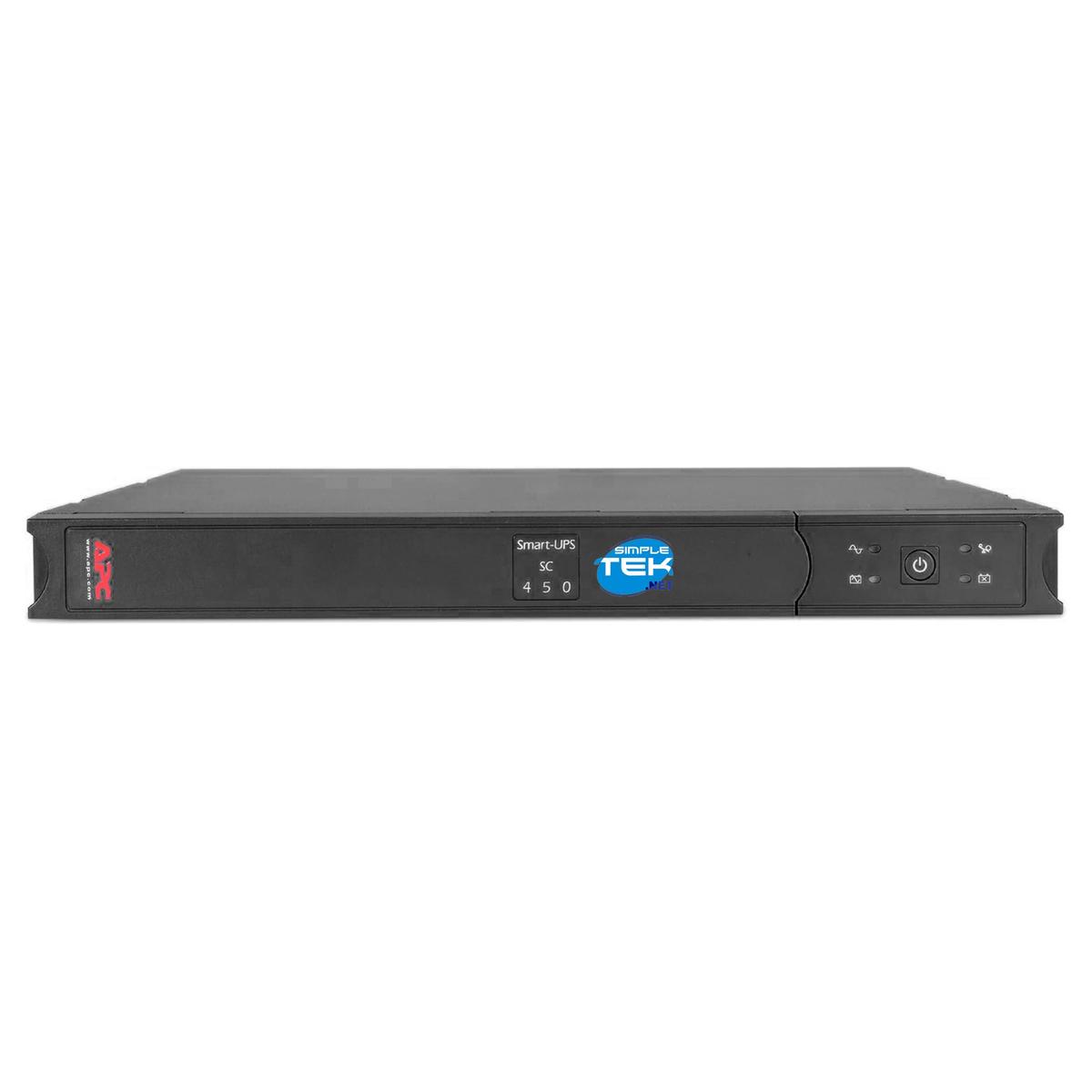 Apc Smart-ups Sc Sc450rmi1u Gruppo Di Continuita Ups Rackmount 1u Rack 4 X Iec_ - Foto 1 di 5