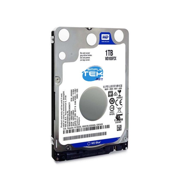 WD BLUE WD10SPZX HARD DISK 1TB HDD 2,5" SATA DISCO RIGIDO NOTEBOOK LAPTOP PC