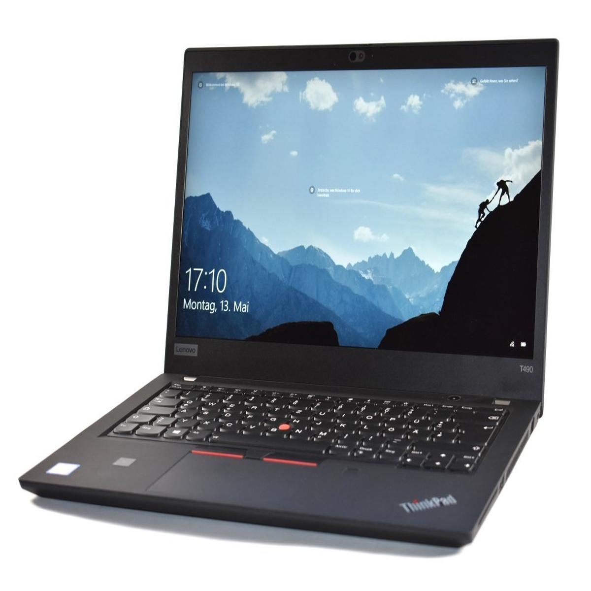 Lenovo T490 14 " i5 16GB 240GB Touch Windows 11 Pro Tactile Ordinateur Portable - Photo 4/8