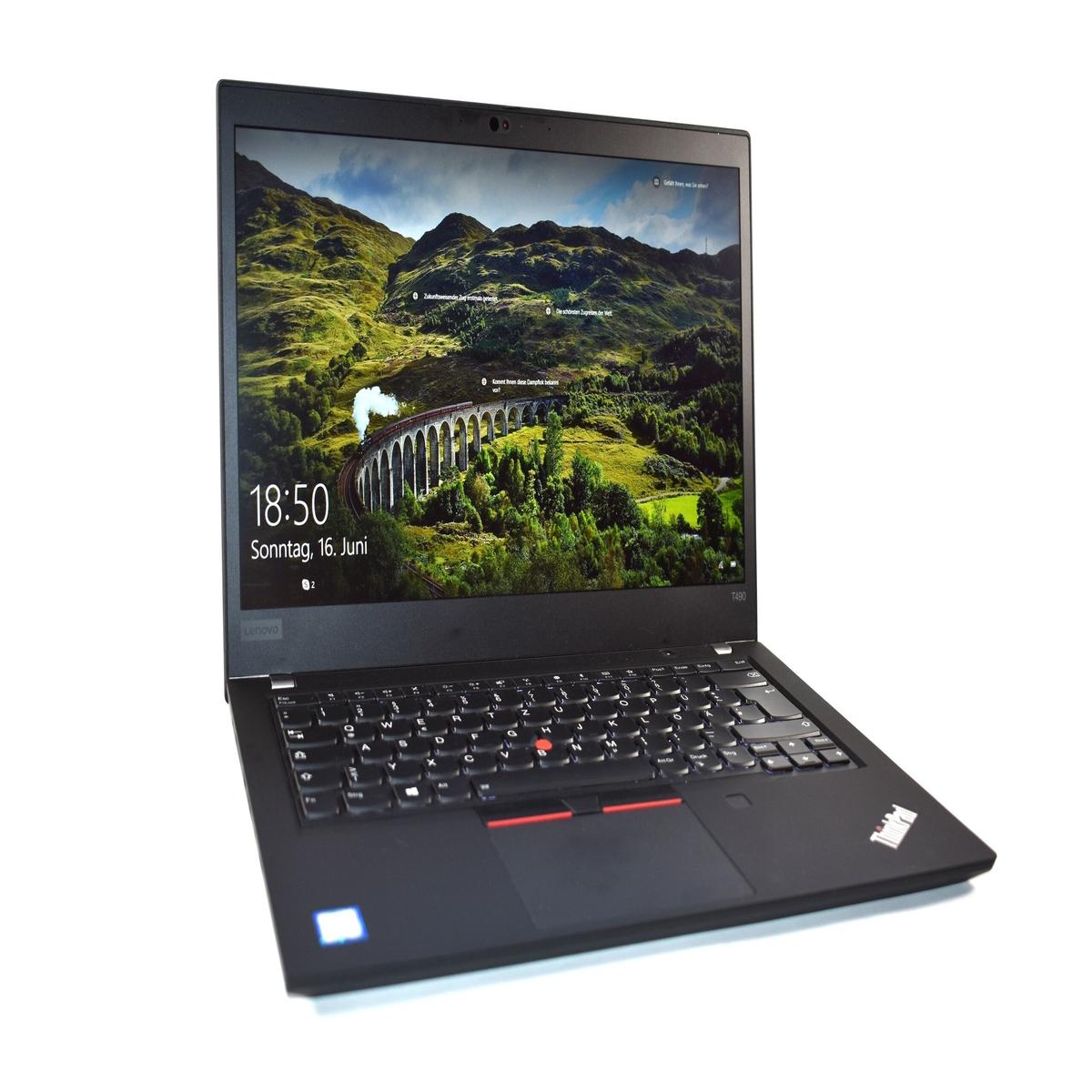 Lenovo T490 14 " i5 16GB 240GB Touch Windows 11 Pro Tactile Ordinateur Portable - Photo 6/8