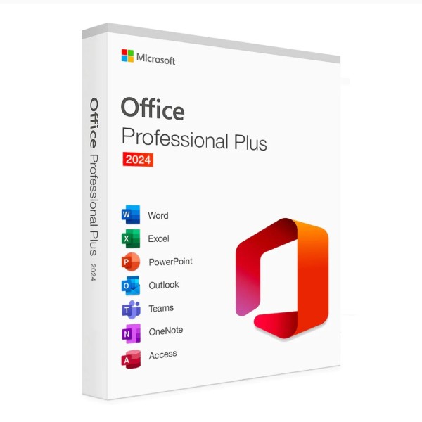 LICENZA SOFTWARE MICROSOFT OFFICE PROFESSIONAL PLUS 2024 ESD DIGITALE – 1 ATTIVAZIONE PER PC