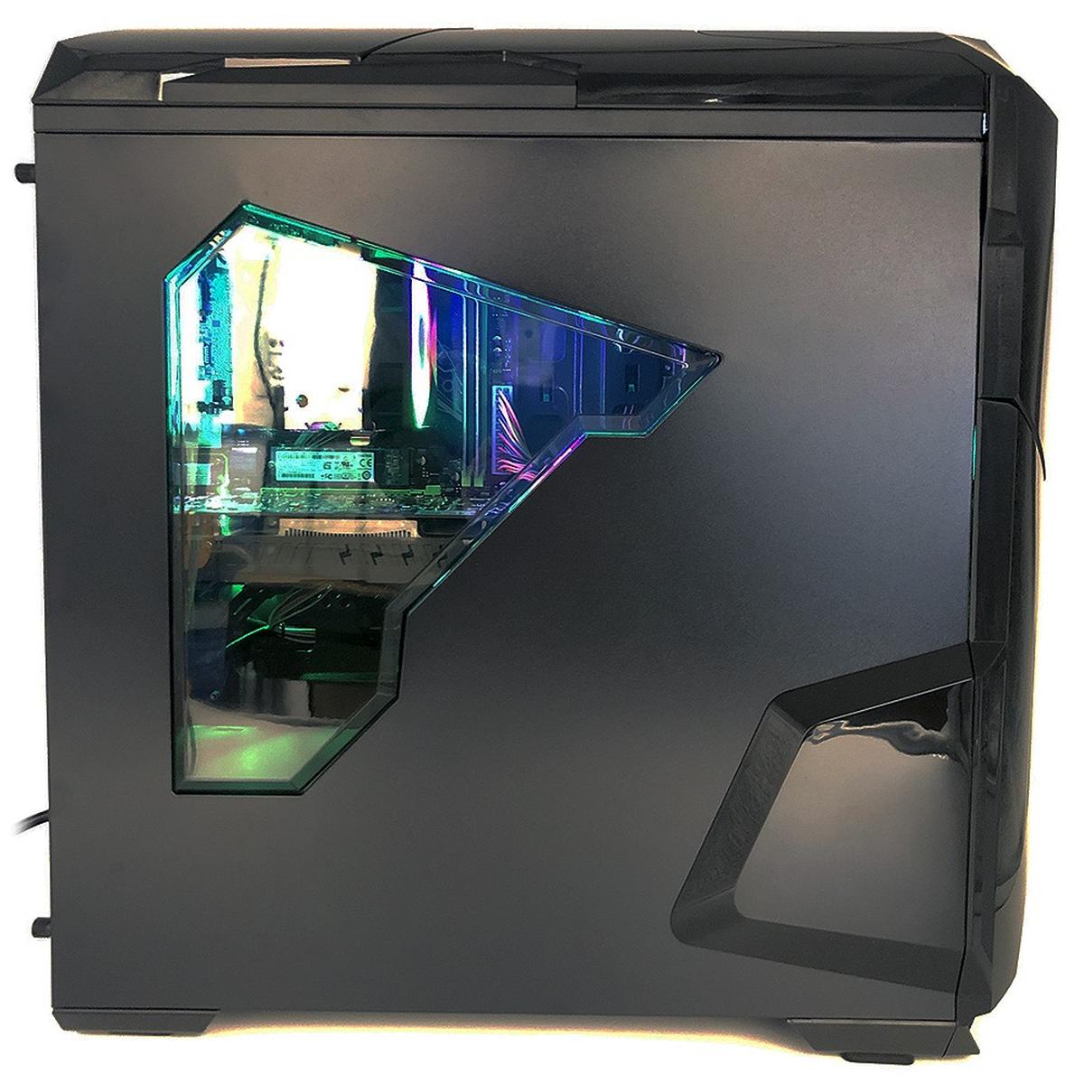 Computer Assembled Gaming AMD Ryzen 5 1500X 16GB SSD 256GB +1TB Geforce - Picture 3 of 6